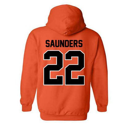 Oklahoma State - NCAA Baseball : Evan Saunders - Sports Shersey Hooded Sweatshirt-1