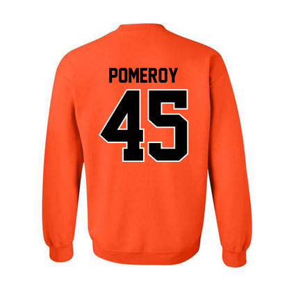 Oklahoma State - NCAA Baseball : Deacon Pomeroy - Sports Shersey Crewneck Sweatshirt-1
