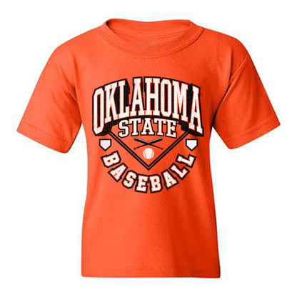 Oklahoma State - NCAA Baseball : Stormy Rhodes - Sports Shersey Youth T-Shirt-0