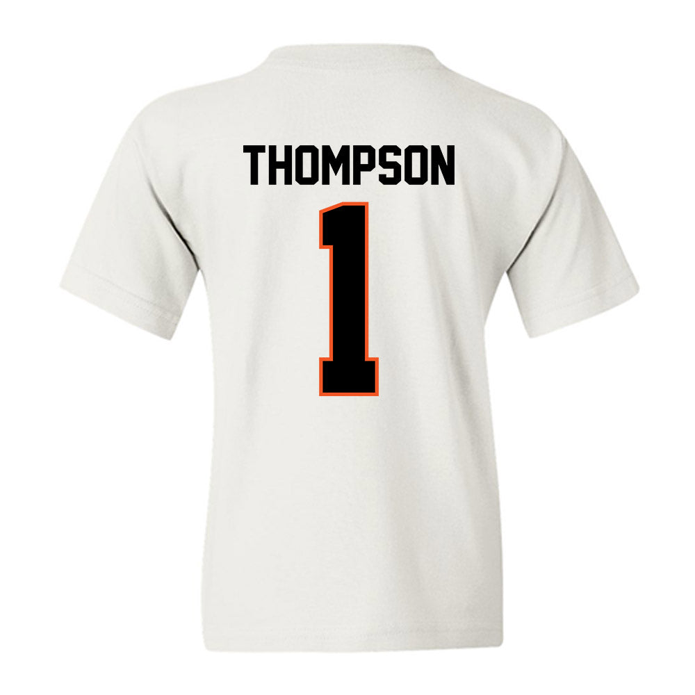 Oklahoma State - NCAA Baseball : Brock Thompson - Sports Shersey Youth T-Shirt-1
