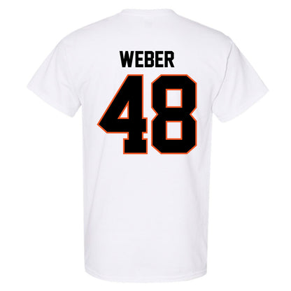 Oklahoma State - NCAA Baseball : Aaron Weber - Sports Shersey T-Shirt-1