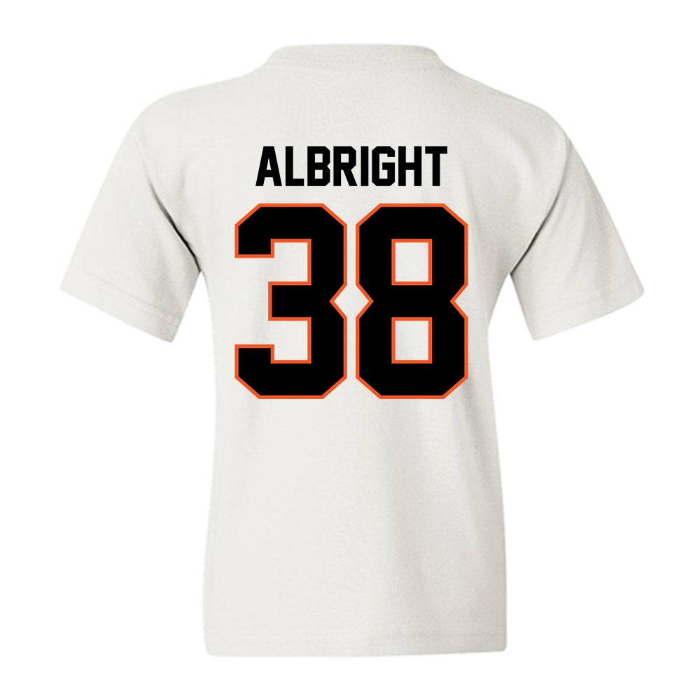 Oklahoma State - NCAA Baseball : Gaige Albright - Sports Shersey Youth T-Shirt-1
