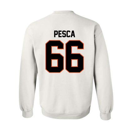 Oklahoma State - NCAA Baseball : Mario Pesca - Sports Shersey Crewneck Sweatshirt-1