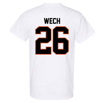 Oklahoma State - NCAA Baseball : Noah Wech - Sports Shersey T-Shirt-1