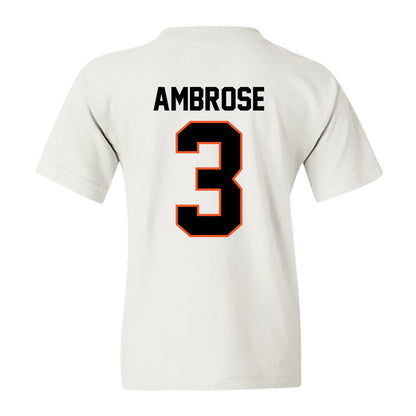 Oklahoma State - NCAA Baseball : Evelyn Ambrose - Sports Shersey Youth T-Shirt-1