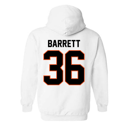 Oklahoma State - NCAA Baseball : Hudson Barrett - Sports Shersey Hooded Sweatshirt-1