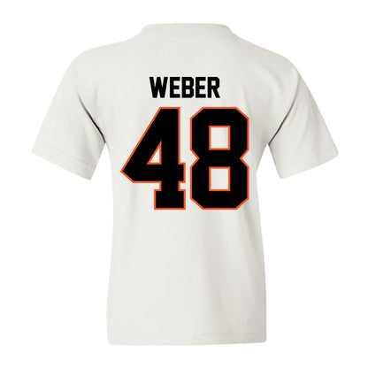 Oklahoma State - NCAA Baseball : Aaron Weber - Sports Shersey Youth T-Shirt-1