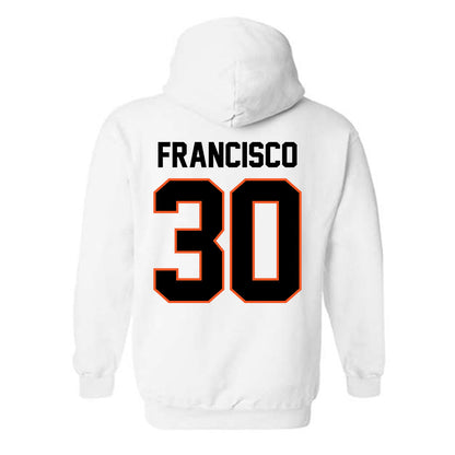 Oklahoma State - NCAA Baseball : Brady Francisco - Sports Shersey Hooded Sweatshirt-1