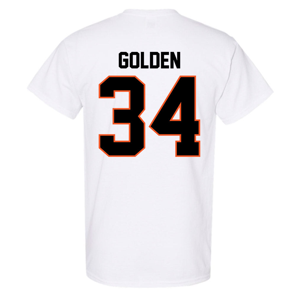 Oklahoma State - NCAA Baseball : Josiah Golden - Sports Shersey T-Shirt-1