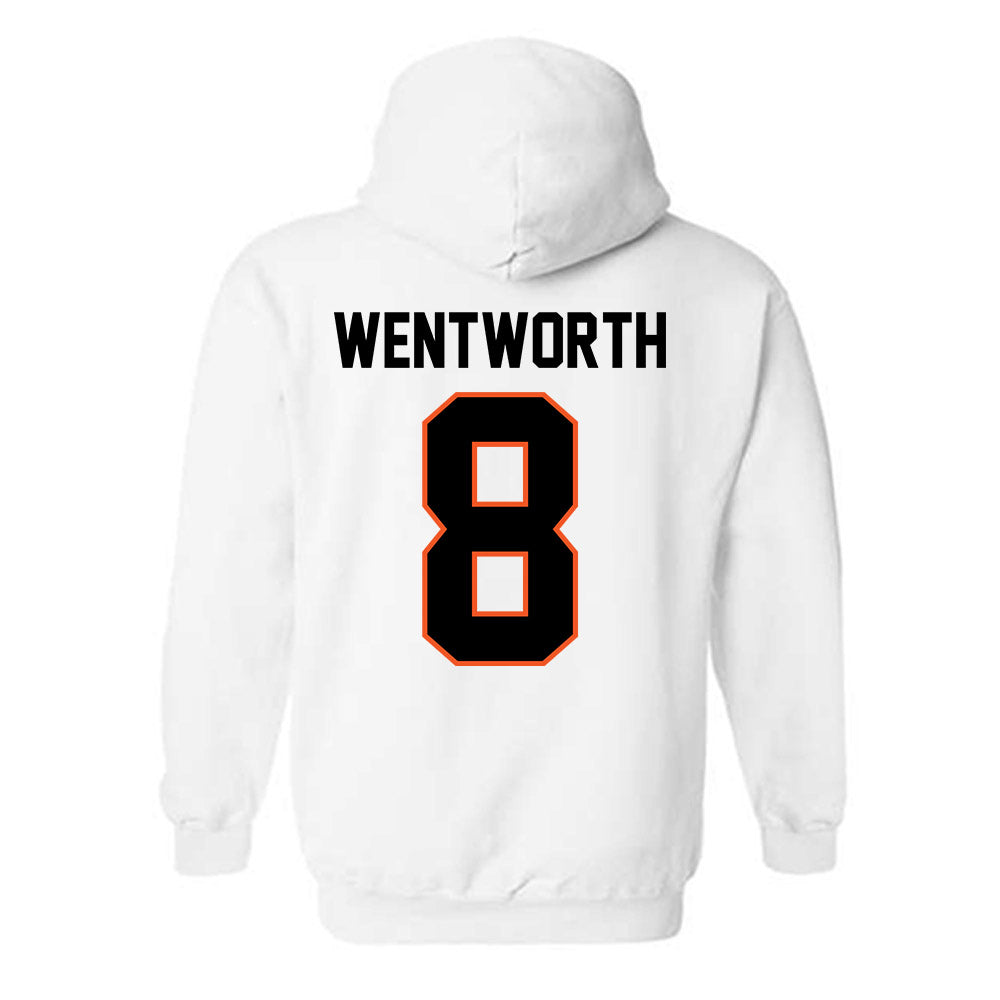 Oklahoma State - NCAA Baseball : Tyler Wentworth - Sports Shersey Hooded Sweatshirt-1