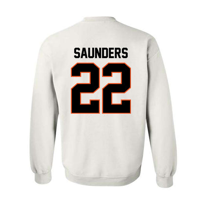 Oklahoma State - NCAA Baseball : Evan Saunders - Sports Shersey Crewneck Sweatshirt-1