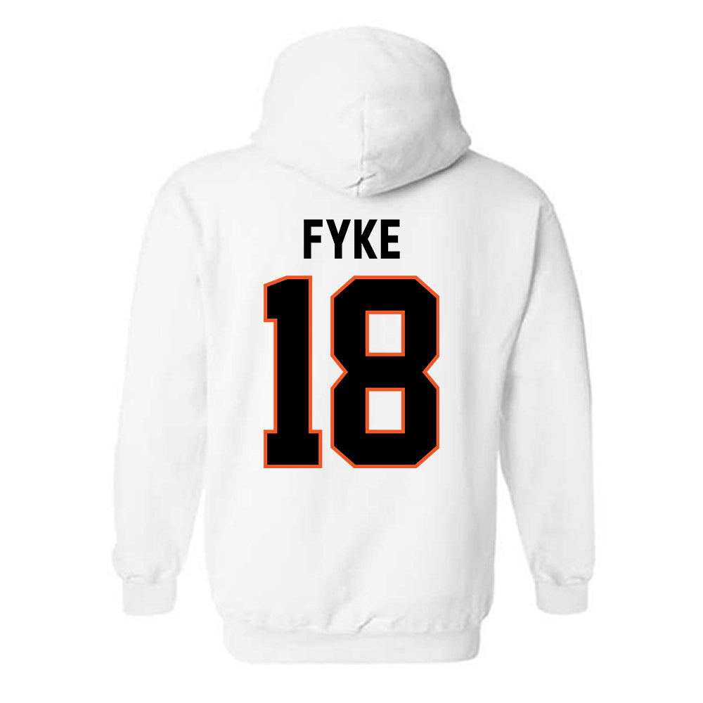 Oklahoma State - NCAA Baseball : Kai Fyke - Sports Shersey Hooded Sweatshirt-1