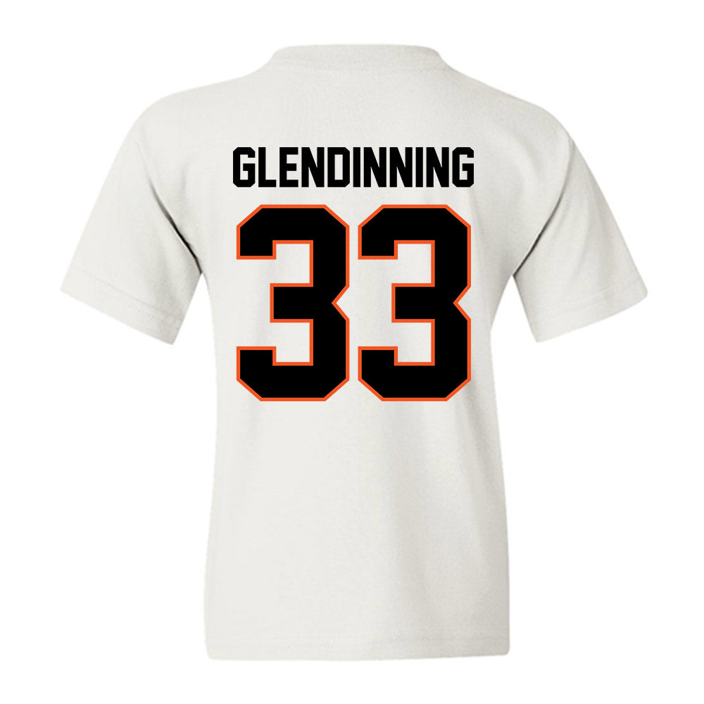 Oklahoma State - NCAA Baseball : Lucas Glendinning - Sports Shersey Youth T-Shirt-1