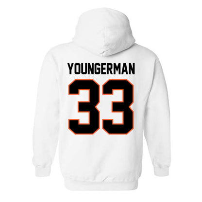 Oklahoma State - NCAA Baseball : Sean Youngerman - Sports Shersey Hooded Sweatshirt-1