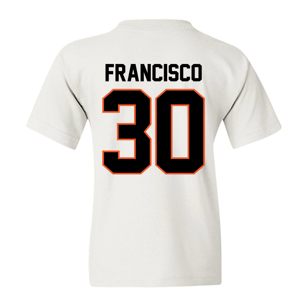 Oklahoma State - NCAA Baseball : Brady Francisco - Sports Shersey Youth T-Shirt-1