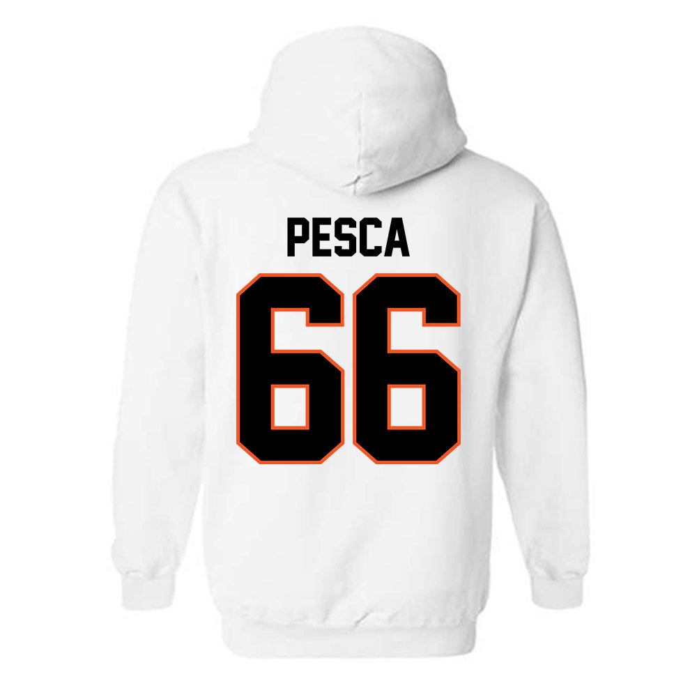 Oklahoma State - NCAA Baseball : Mario Pesca - Sports Shersey Hooded Sweatshirt-1