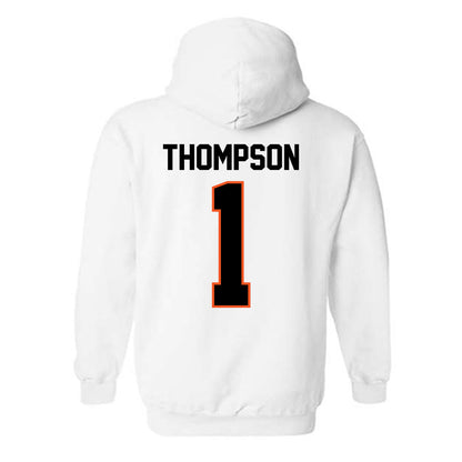 Oklahoma State - NCAA Baseball : Brock Thompson - Sports Shersey Hooded Sweatshirt-1