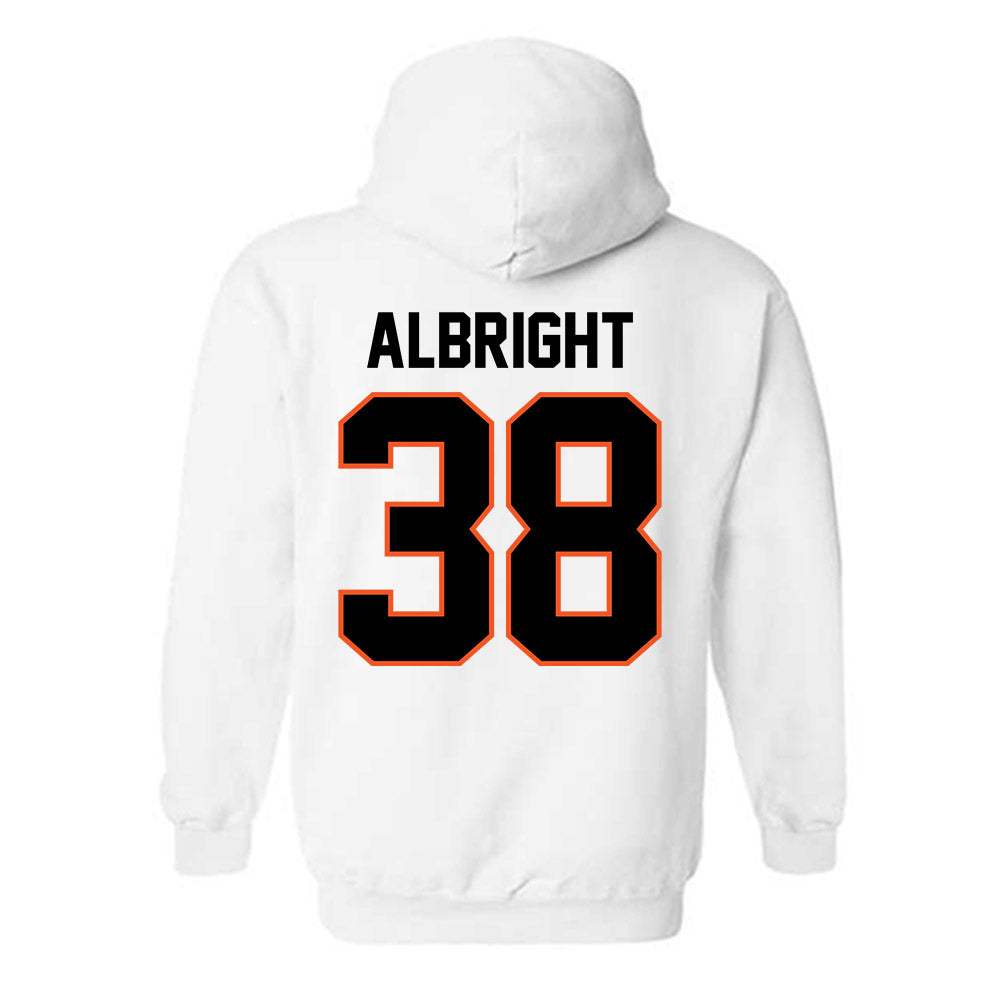 Oklahoma State - NCAA Baseball : Gaige Albright - Sports Shersey Hooded Sweatshirt-1