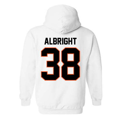 Oklahoma State - NCAA Baseball : Gaige Albright - Sports Shersey Hooded Sweatshirt-1