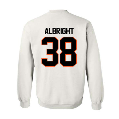 Oklahoma State - NCAA Baseball : Gaige Albright - Sports Shersey Crewneck Sweatshirt-1