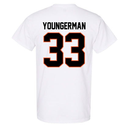 Oklahoma State - NCAA Baseball : Sean Youngerman - Sports Shersey T-Shirt-1