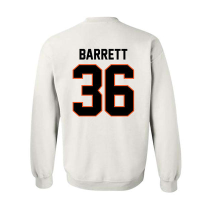 Oklahoma State - NCAA Baseball : Hudson Barrett - Sports Shersey Crewneck Sweatshirt-1