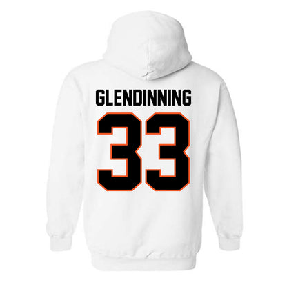 Oklahoma State - NCAA Baseball : Lucas Glendinning - Sports Shersey Hooded Sweatshirt-1