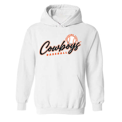 Oklahoma State - NCAA Baseball : Kyle Pearcy - Sports Shersey Hooded Sweatshirt-0