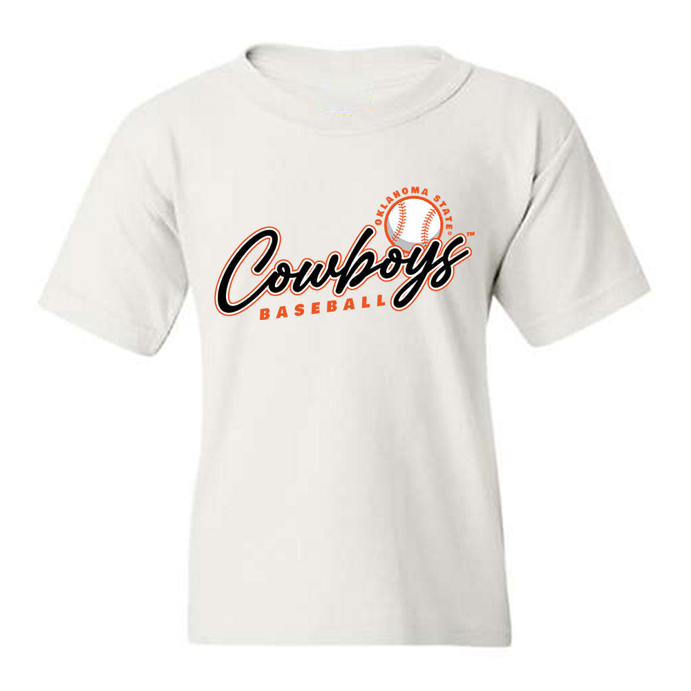 Oklahoma State - NCAA Baseball : Danny Wallace - Sports Shersey Youth T-Shirt-0