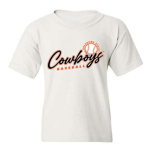 Oklahoma State - NCAA Baseball : Caden Sramek - Sports Shersey Youth T-Shirt-0