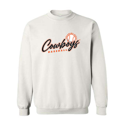 Oklahoma State - NCAA Baseball : Parker Jennings - Sports Shersey Crewneck Sweatshirt-0