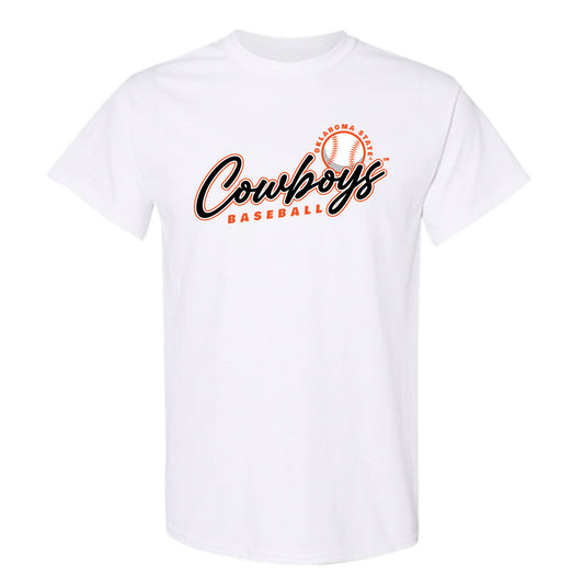 Oklahoma State - NCAA Baseball : Zane Burns - Sports Shersey T-Shirt-0