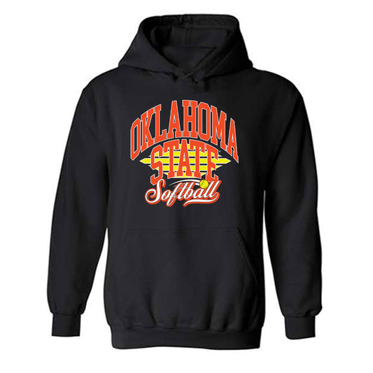 Oklahoma State - NCAA Softball : Kaya Booker - Sports Shersey Hooded Sweatshirt-0