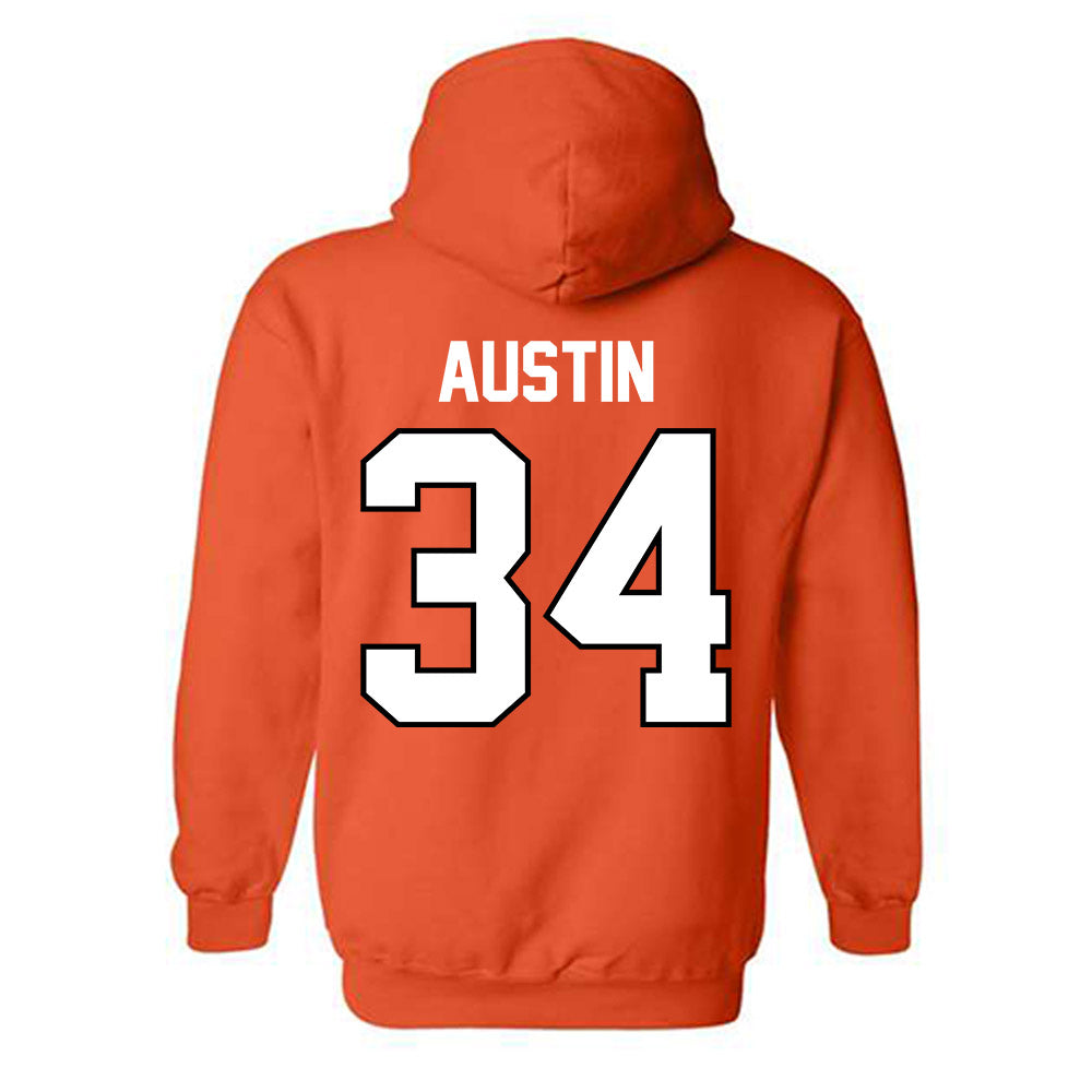 Oklahoma State - NCAA Softball : Jayelle Austin - Sports Shersey Hooded Sweatshirt-1