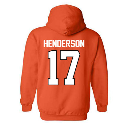 Oklahoma State - NCAA Softball : Montgomery Henderson - Sports Shersey Hooded Sweatshirt-1