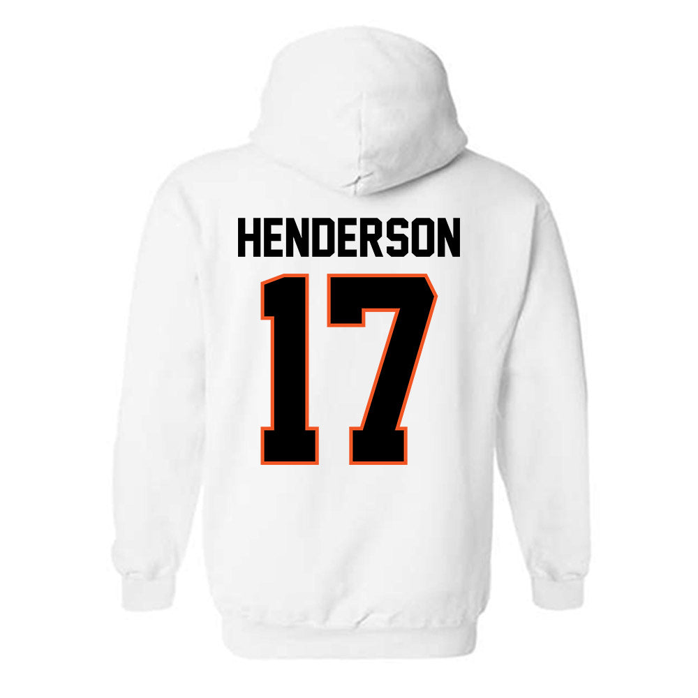 Oklahoma State - NCAA Softball : Montgomery Henderson - Sports Shersey Hooded Sweatshirt-1