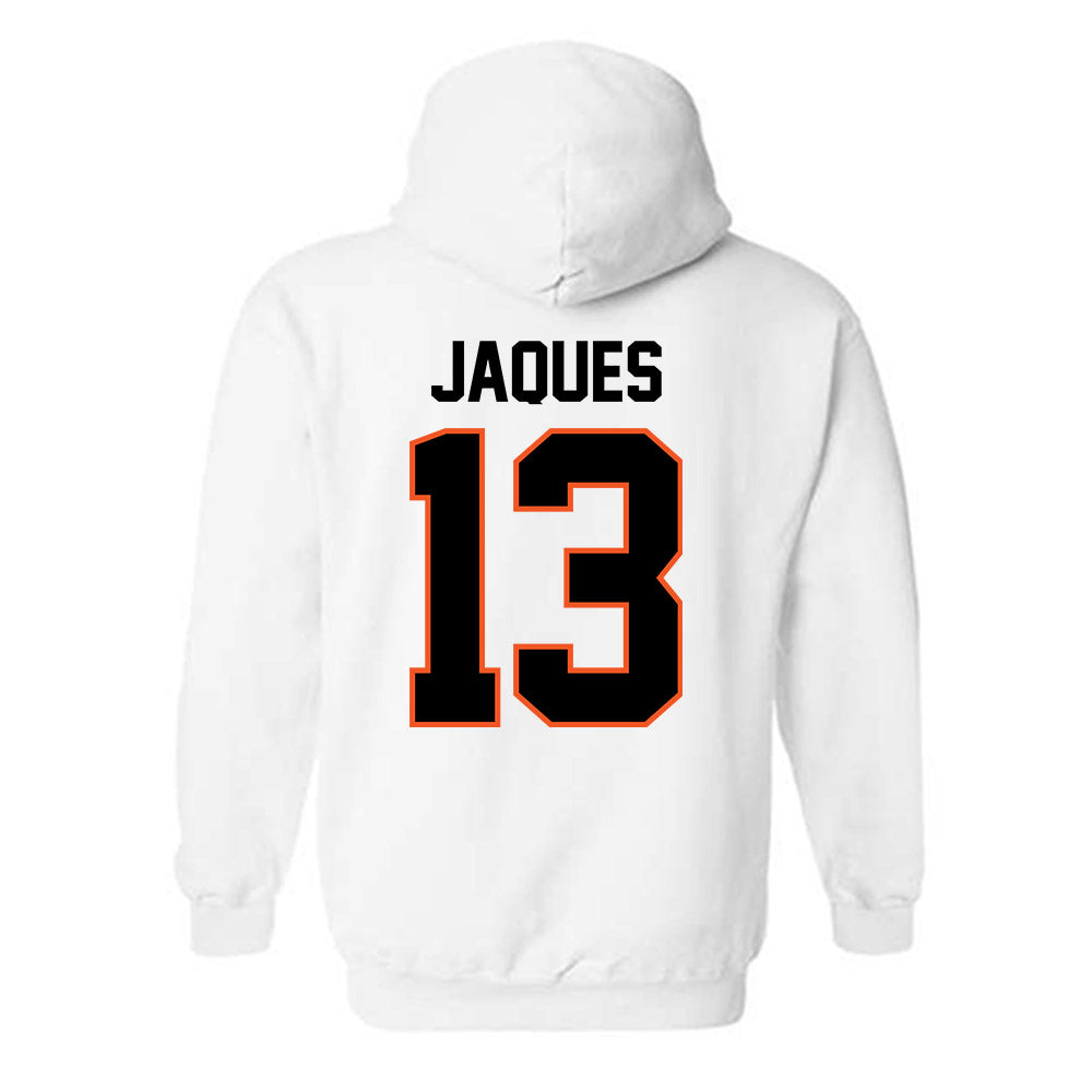Oklahoma State - NCAA Softball : Libby Jaques - Sports Shersey Hooded Sweatshirt-1