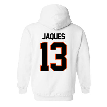 Oklahoma State - NCAA Softball : Libby Jaques - Sports Shersey Hooded Sweatshirt-1