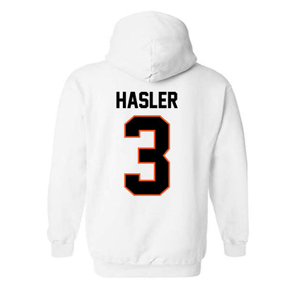Oklahoma State - NCAA Softball : Amanda Hasler - Sports Shersey Hooded Sweatshirt-1