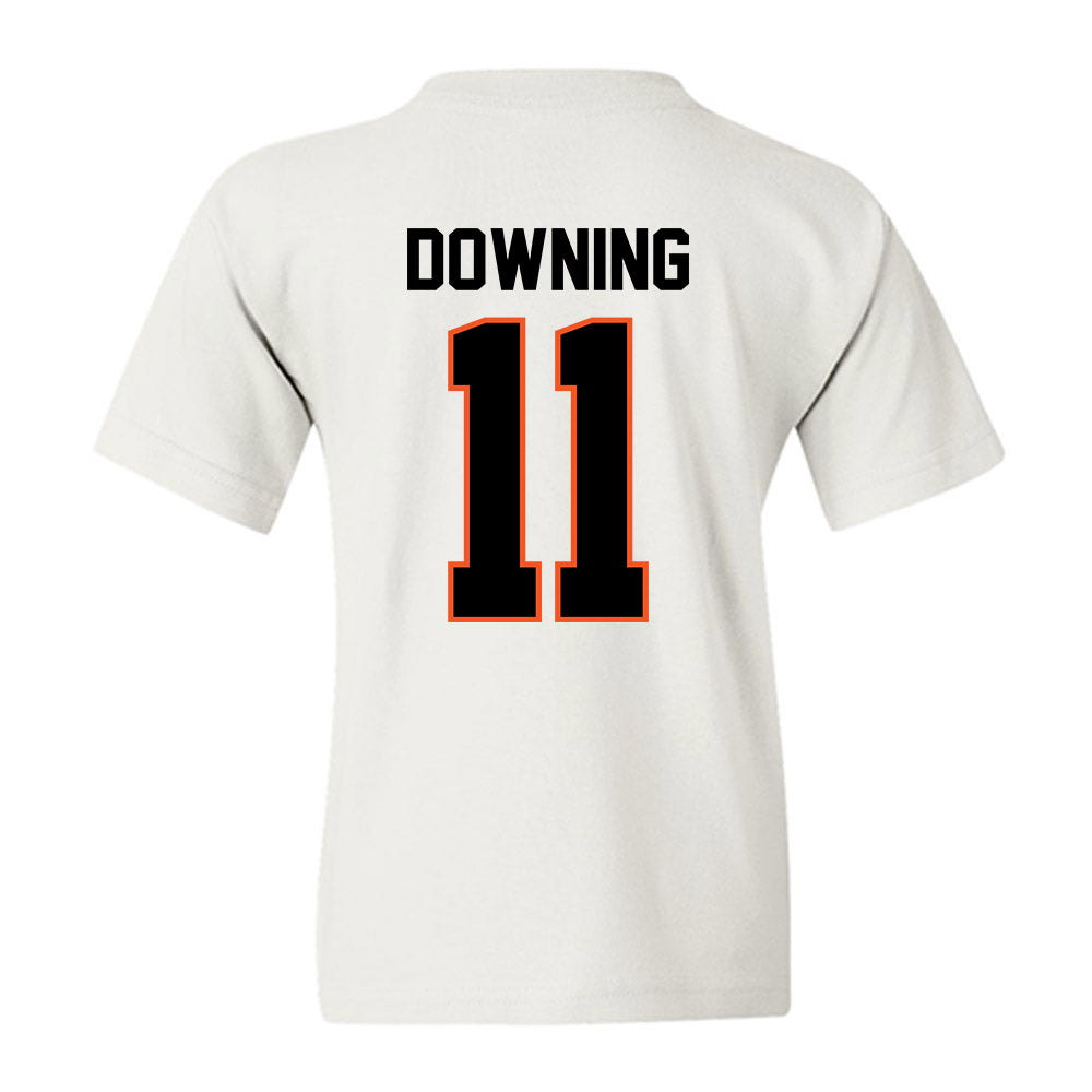 Oklahoma State - NCAA Softball : Preslee Downing - Sports Shersey Youth T-Shirt-1
