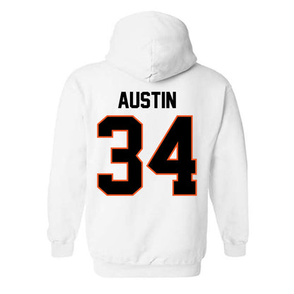 Oklahoma State - NCAA Softball : Jayelle Austin - Sports Shersey Hooded Sweatshirt-1