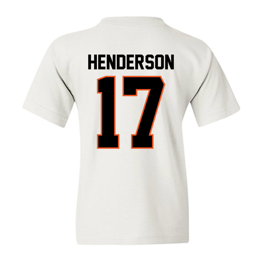 Oklahoma State - NCAA Softball : Montgomery Henderson - Sports Shersey Youth T-Shirt-1