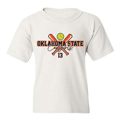 Oklahoma State - NCAA Softball : Libby Jaques - Sports Shersey Youth T-Shirt-0