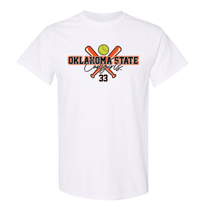 Oklahoma State - NCAA Softball : Gabby Castillo - Sports Shersey T-Shirt-0