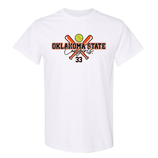 Oklahoma State - NCAA Softball : Gabby Castillo - Sports Shersey T-Shirt-0