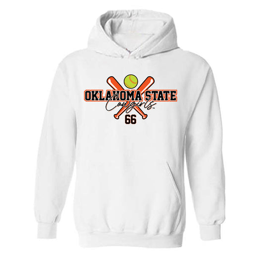 Oklahoma State - NCAA Softball : Ruby Meylan - Sports Shersey Hooded Sweatshirt-0
