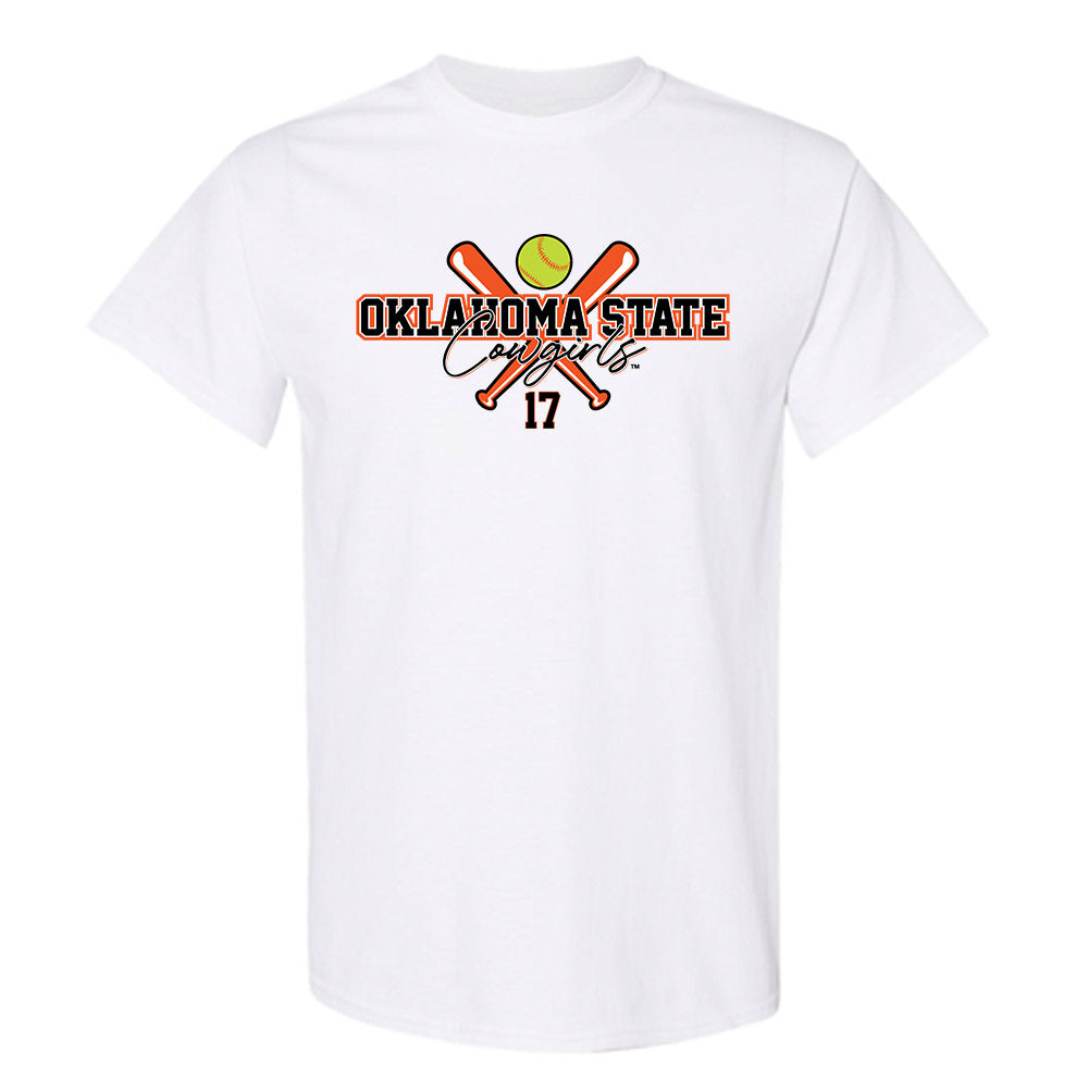 Oklahoma State - NCAA Softball : Montgomery Henderson - Sports Shersey T-Shirt-0