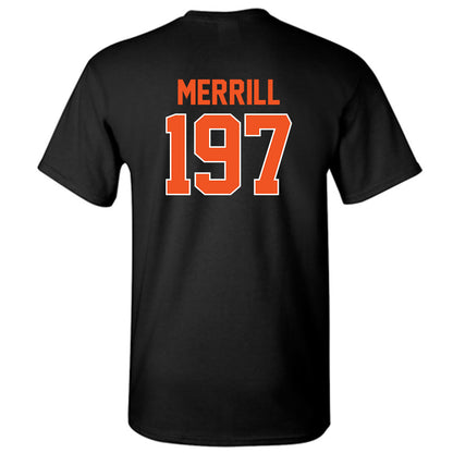 Oklahoma State - NCAA Wrestling : Cody Merrill - Sports Shersey T-Shirt-1