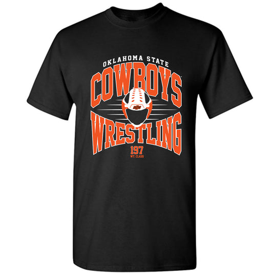 Oklahoma State - NCAA Wrestling : Cody Merrill - Sports Shersey T-Shirt-0