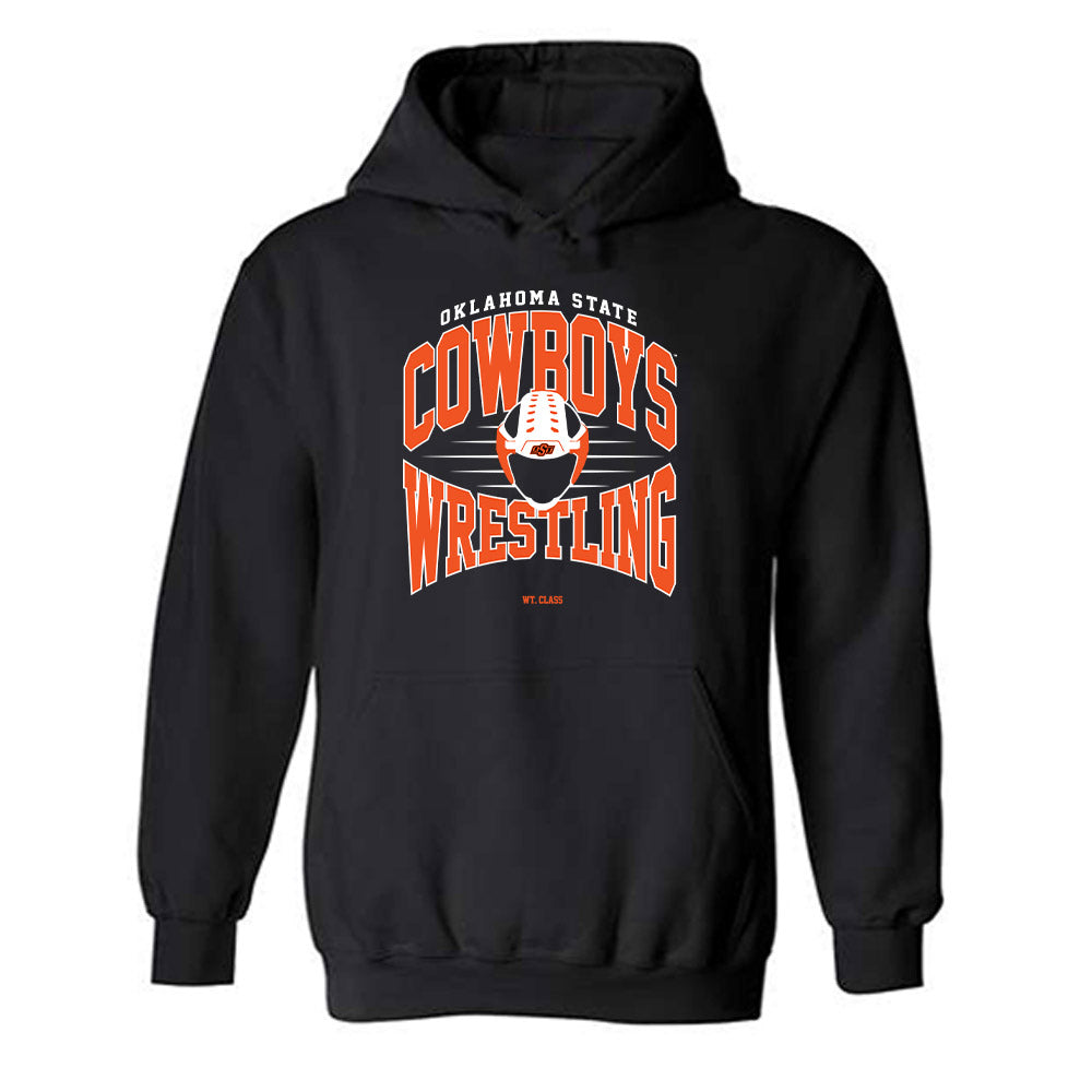 Oklahoma State - NCAA Wrestling : Dean Hamiti - Sports Shersey Hooded Sweatshirt-0